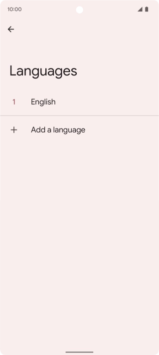 Press Add a language.