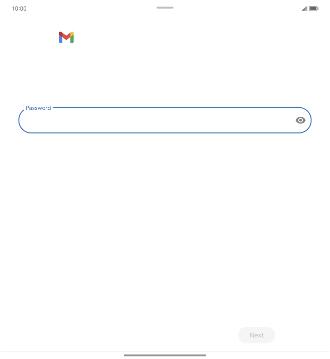 Press the field below 