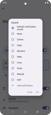 Press the required message tones to hear them.