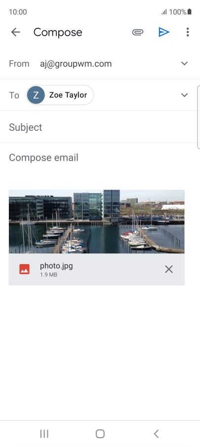 Press Subject and key in the required subject.