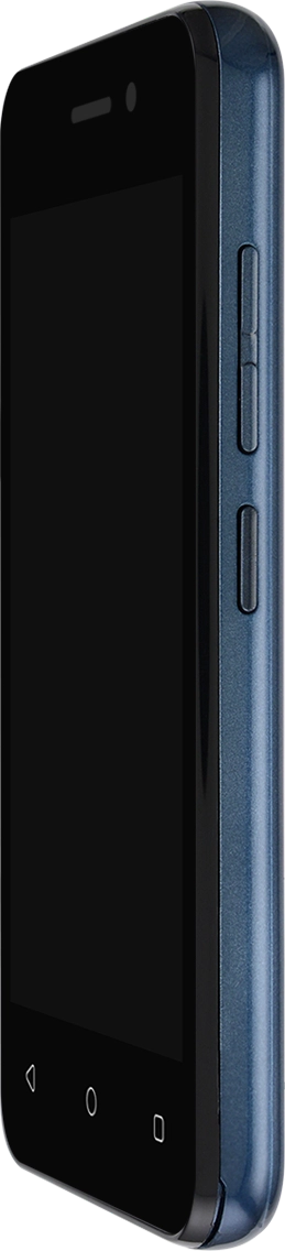 Press and hold On/Off until a pop-up menu is displayed.