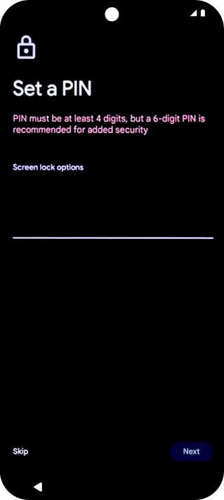 Press Skip. Press Skip.