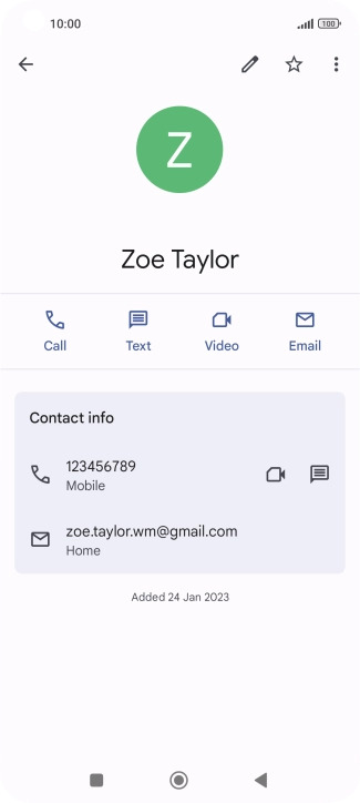 Press the required number.