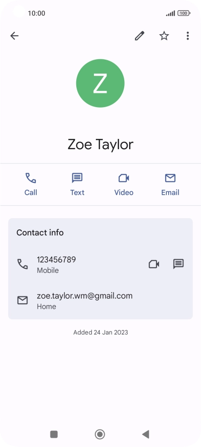 Press the required number.