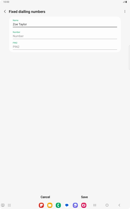 Press Number and key in the required phone number. Press Number and key in the required phone number.