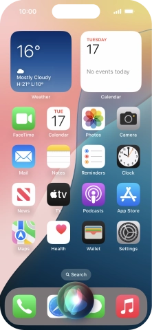 Say, in your own words, what you would like your phone to do, e.g.: CAMERA, CALL [contact], SEARCH THE WEB FOR [information].