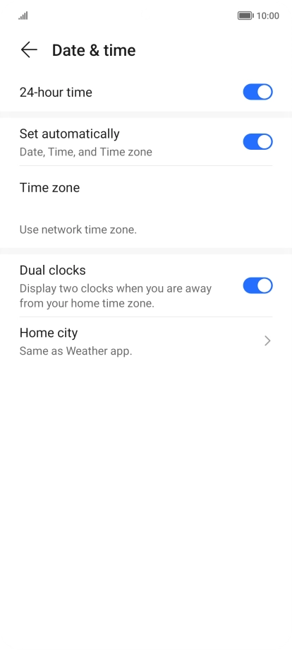 Slide your finger upwards starting from the bottom of the screen to return to the home screen.