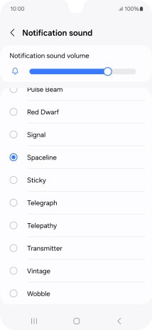 Press the required message tones to hear them.