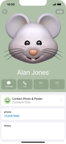 Slide your finger upwards starting from the bottom of the screen to return to the home screen.