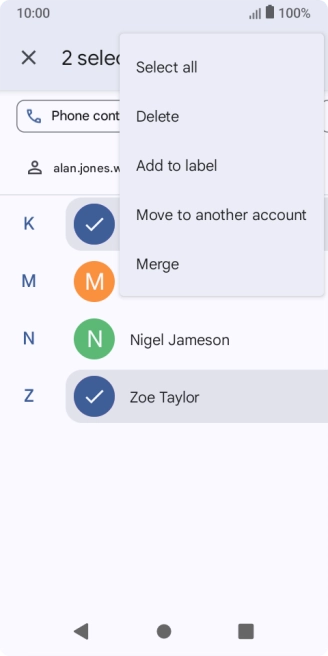 Press Merge.