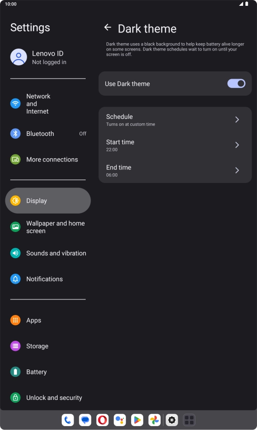 Slide your finger upwards starting from the bottom of the screen to return to the home screen.