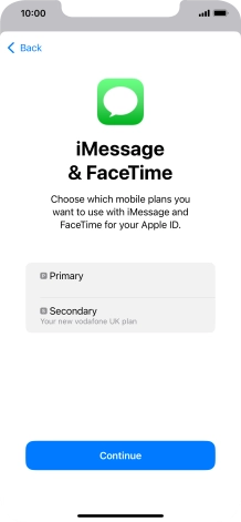 Press the required price plan. Press the required price plan.