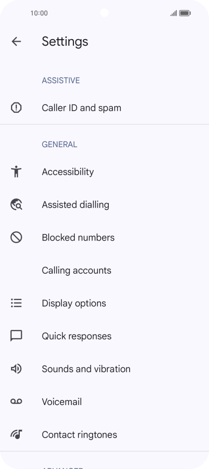 Press Calling accounts. Press Calling accounts.