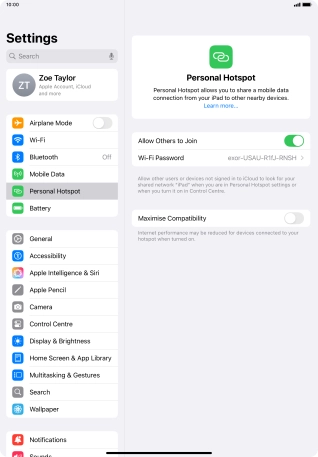 Slide your finger upwards starting from the bottom of the screen to return to the home screen.