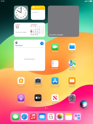 Say, in your own words, what you would like your tablet to do. CAMERA, CALL [contact], SEARCH THE WEB FOR [information].