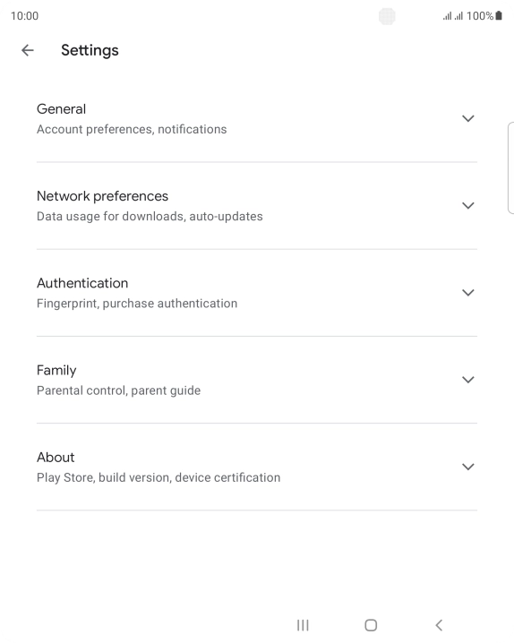 Press Network preferences.