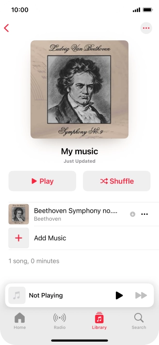 Go to the required category or playlist and press the required audio file. Go to the required category or playlist and press the required audio file.