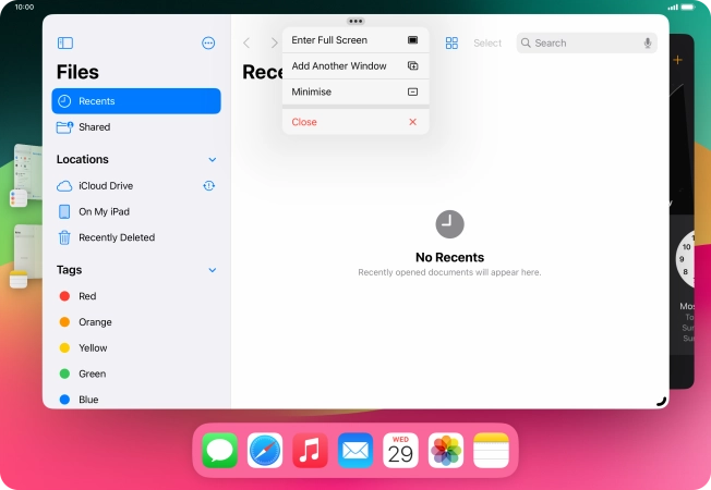 Press Add Another Window.