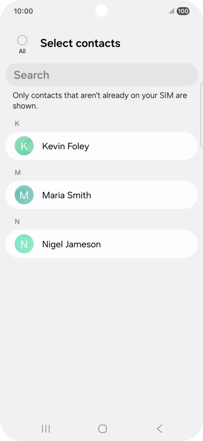 Press the field above Press the field above