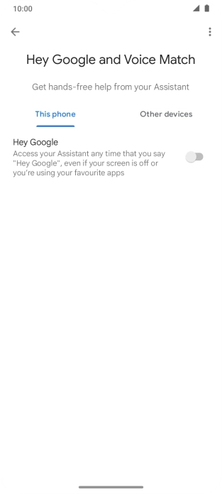 Press the indicator next to Press the indicator next to