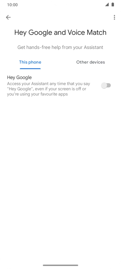 Press the indicator next to Press the indicator next to