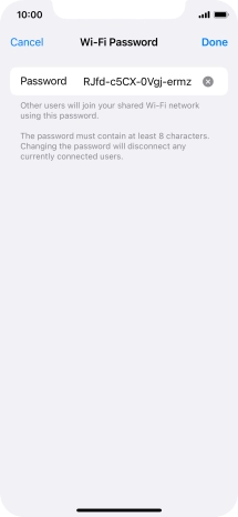 Press Done. Press Done.