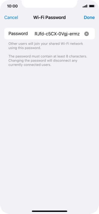 Press Done. Press Done.