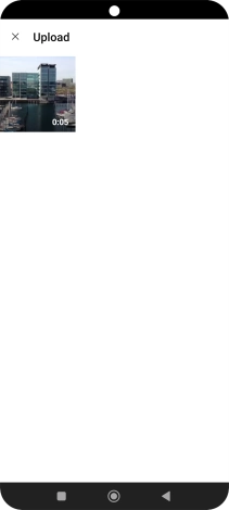 Press the required video clip.