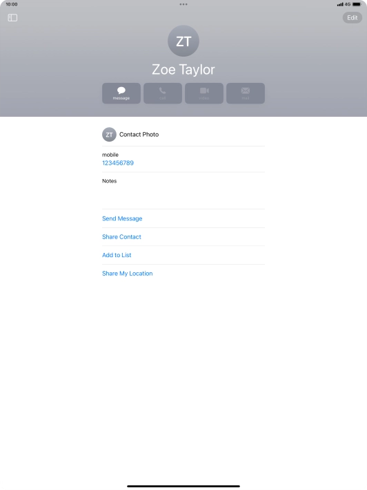 Slide your finger upwards starting from the bottom of the screen to return to the home screen.