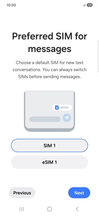 Press the required price plan. Press the required price plan.