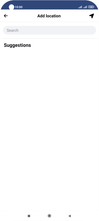 Press the search field and key in the required search word. Press the search field and key in the required search word.