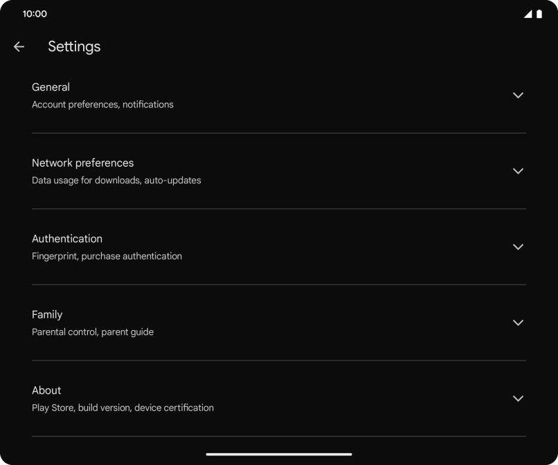 Press Network preferences.