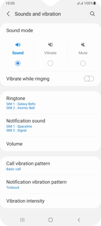 Press Ringtone.