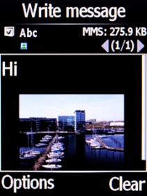 Press the Navigation key.
