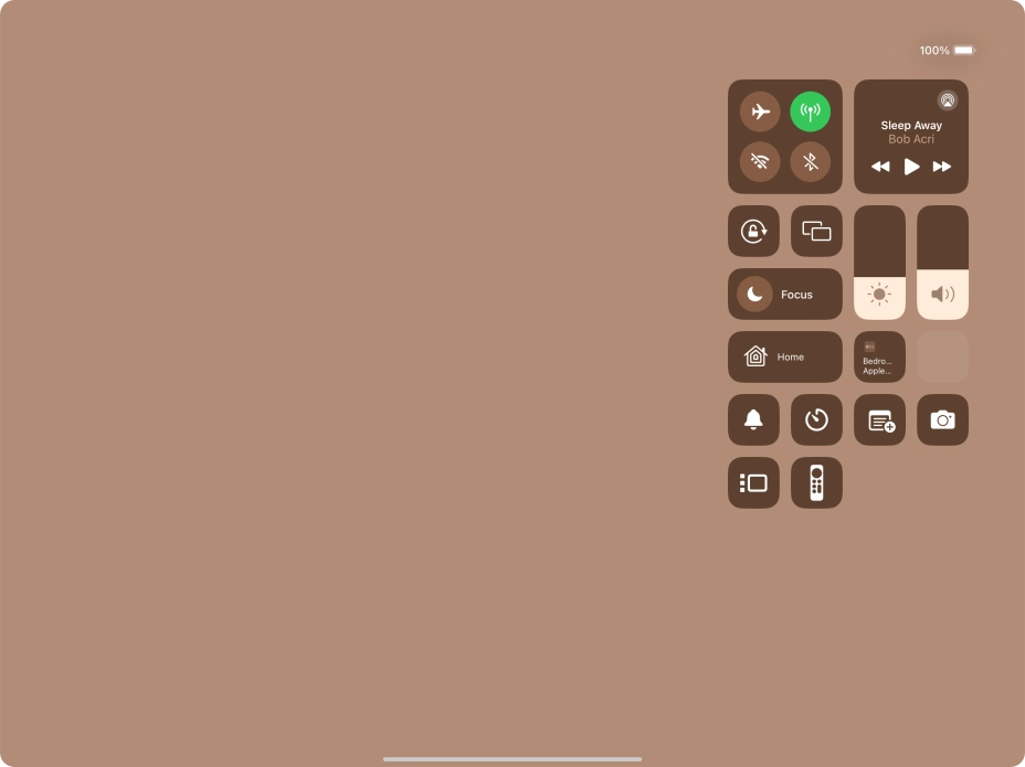 Press the Stage Manager icon to turn on the function. Press the Stage Manager icon to turn on the function.