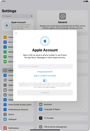 Press Email or Phone Number and key in the username for your Apple ID. Press Email or Phone Number and key in the username for your Apple ID.