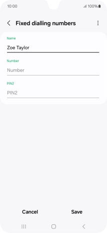 Press Number and key in the required phone number.