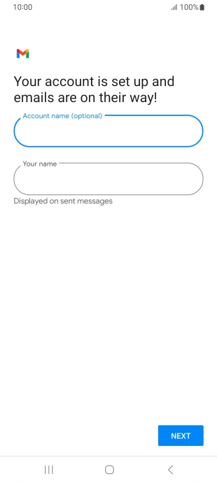 Press the field below 