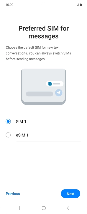 Press the required price plan.