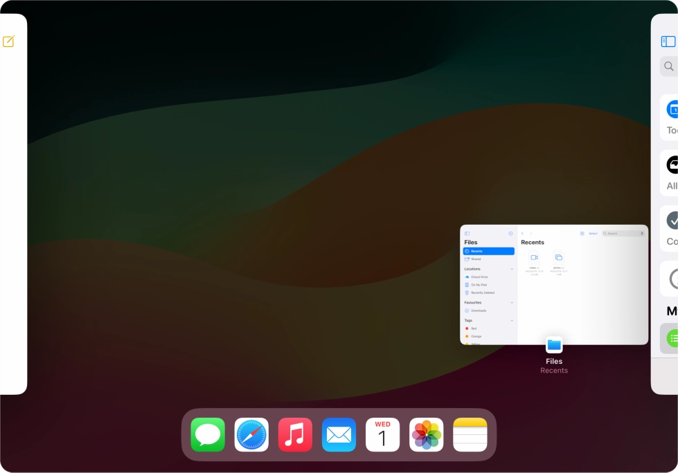 Press anywhere on the screen. Press anywhere on the screen.