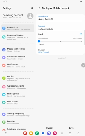 Press the field below Press the field below