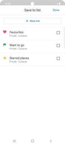 Press the required setting. Press the required setting.