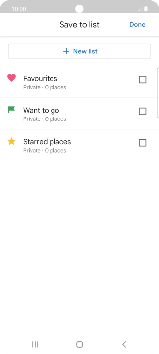 Press the required setting. Press the required setting.