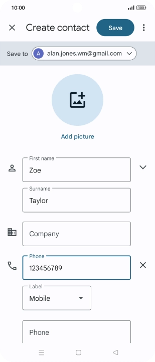 Press Save. Press Save.