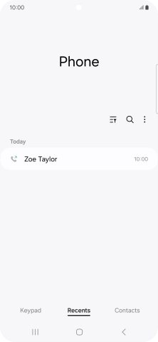 Press the required number.