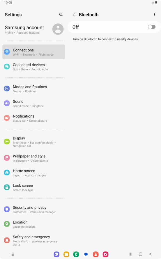 Press the indicator to turn on the function.