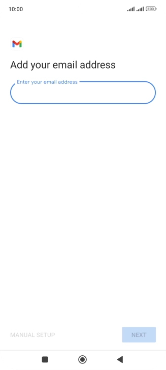 Press the field below 