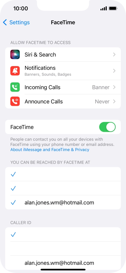 Press the indicator next to Press the indicator next to