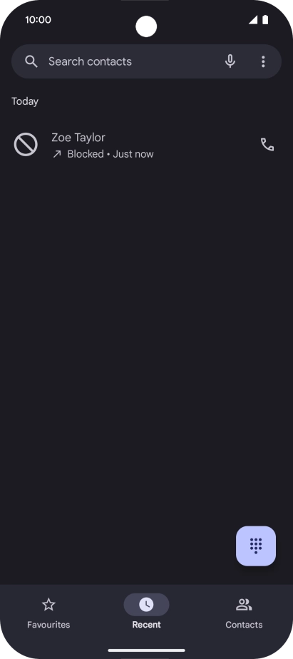 Slide your finger upwards starting from the bottom of the screen to return to the home screen.