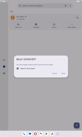 To report the number as spam, press Report call as spam. To report the number as spam, press Report call as spam.